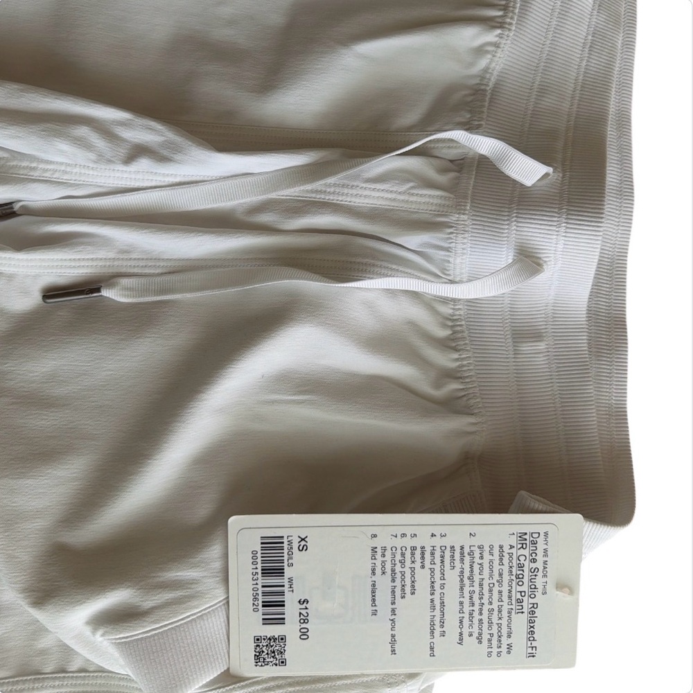 NWT lululemon Dance Studio Relaxed-Fit Mid-Rise Cargo Pant - XS - Picture 13 of 16